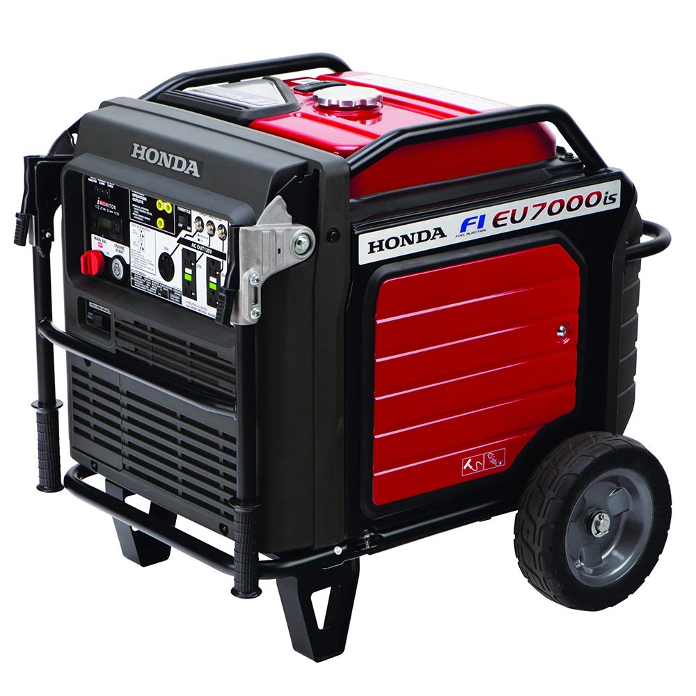 Honda 7000 Watt Generator Powers Homes Quietly and Safely